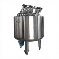 Homogénéisateur à cisaillement élevé 50L, équipement de production et de mélange de fluides, mélangeur de savon liquide, agitateur, réservoir chauffant