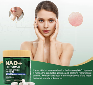 Acorn viên nang NAD Resveratrol Astaxanthin OEM nhãn hiệu riêng hỗ trợ năng lượng NAD bổ sung viên nang - Product Image 5