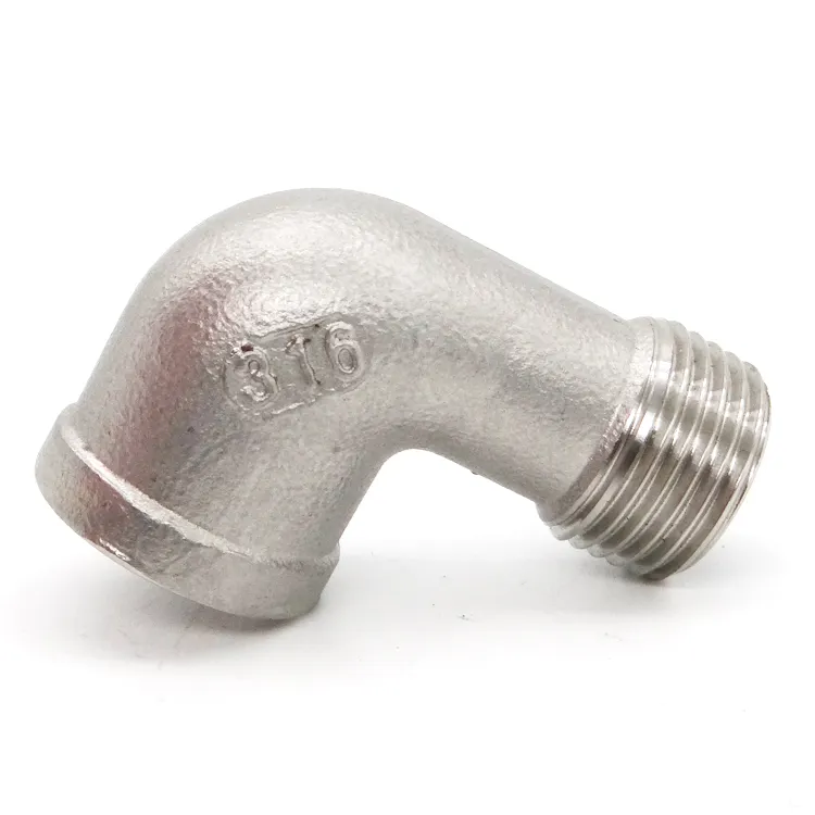 SP114 3/4"DN20 Female Male Threaded Stainless Steel 304 Street 90 Degree Elbow Pipe Fittings