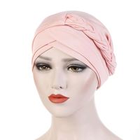 Gratis Pengiriman Penutup Kepala Muslim Musim Panas Sutra Susu Murni Monokromatik Setengah Sisi Hijab Topi Syal Kerudung M0275