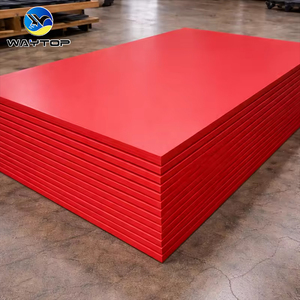 WAYTOP - Lámina/Tablero <span class=keywords><strong>de</strong></span> PE HDPE UHMWPE Reciclado <span class=keywords><strong>de</strong></span> Tres Capas y <span class=keywords><strong>Dos</strong></span> Colores con Superficie <span class=keywords><strong>de</strong></span> Cáscara <span class=keywords><strong>de</strong></span> Naranja, 1000x1000mm, 1-300mm, Precio Económico al por Mayor - Product Image 5
