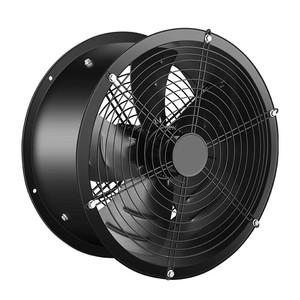 Ventilateur de ventilation de conduit de réfrigération pour entrepôt frigorifique à roulement à billes en acier inoxydable, à rotor externe, à flux axial électrique AC, OEM/ODM - Product Image 4