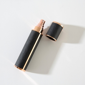 Factory Direct Sales of Aluminum Luxury Mini Leather Travel Bottom Directly Filled 5ml 8ml 10ml <strong>Atomizer</strong> <strong>Perfume</strong> Bottle - Product Image 3