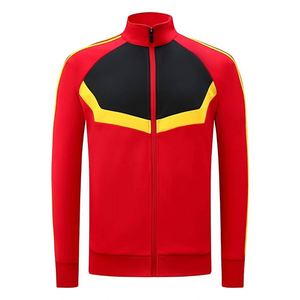ชุดฟุตบอลแขนยาวแบบมีลายทีม ชุดวอร์มสำหรับผู้ใหญ่ แบบ unisex เสื้อแจ็คเก็ตสำหรับเล่นกีฬา  รับสั่งทำตามแบบ  ไซส์พลัส - Product Image 4