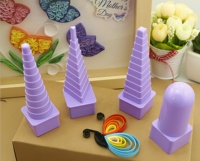 Ensemble de 3 tours d'outils Border Buddy Kit d'outils Quilling outils de papier Quilling tour d'enroulement de papier