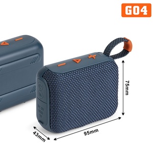Haut-parleur subwoofer TWS <span class=keywords><strong>Go4</strong></span> transfrontalier avec design étanche, puissance de sortie 5W, portable pour utilisation en extérieur - Product Image 4