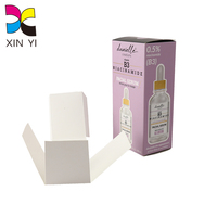 Boîtes d'emballage personnalisées pour flacons B5, boîte de sérum, emballage de cosmétiques avec doublure