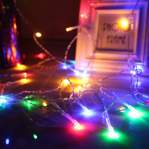 <span class=keywords><strong>LED</strong></span> 电池供电 3m 暖白/冷白童话 USB 节日圣诞户外星空灯串 - Product Image 5
