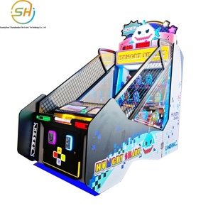 Máquina de Lanzamiento de Pelotas Operada con Monedas, Interactiva para Padres e Hijos, Juego de Lanzamiento de Pelotas de Parque de Atracciones Tiburón Hambriento - Product Image 3
