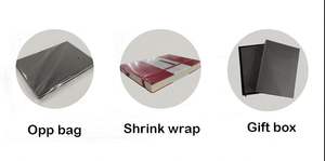 สมุดบันทึกปกแข็งหนัง PU เย็บแบบ Saddle Stitching พร้อมกล่องใส่ปากกา ขนาด A5 สำหรับโรงเรียน นักเดินทาง  รับทำโลโก้ตามสั่ง ของขวัญ - Product Image 3