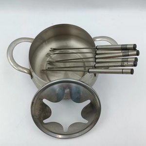Juego <span class=keywords><strong>de</strong></span> tetera <span class=keywords><strong>de</strong></span> acero inoxidable para <span class=keywords><strong>Fondue</strong></span>, Set duradero para <span class=keywords><strong>restaurante</strong></span> - Product Image 4