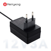 Adaptateur secteur Merryking 12V 3A avec prise EU pour appareil d'épilation et système de sécurité et de surveillance