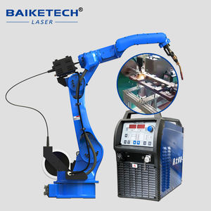 Bras robotique industriel 6 Aixs 6KG 2012mm Machine à souder MIG intégrée Usine de robots de soudage MIG de haute précision pour l'industrie MIG - Product Image 1