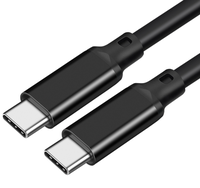Cable de extensión USB 0,5 tipo C, Cable de datos de carga de 3,1 m, 1m, 2m, 3m, 4K, 60Hz, macho a macho, PD100W, 5A, 20Gbps, USB-C, tipo c
