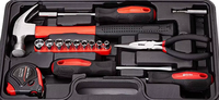 Ensemble d'outils de combinaison de matériel domestique de 148 pièces Boîte à outils portable pour réparation