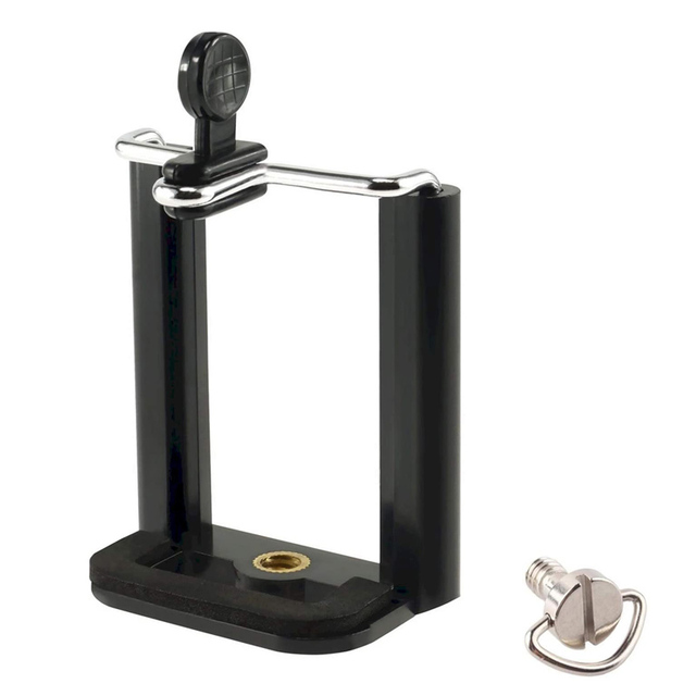 Cell Phone Tripod Mount Adapter Compatible with Phone Holder Smartphone Camera Stand Universal Clamp Attachment Clip