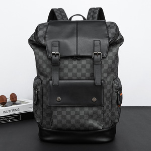 Warm Day Plaid <b>Laptop</b> <b>Backpack</b> <b>15</b> <b>Inches</b> Business Travel Commuter <b>Backpack</b> Men Women Neutral Gender - Product Image 2