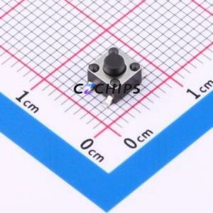BX-TS-26-454538T Tactile Switch SMD-4P,4.5x4.5mm Switch Single Pole Single Throw Round Button Vertical Mount 4.5mm - Product Image 1