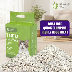 ทรายแมวจากพืชธรรมชาติแบบย่อยสลายได้ ผลิตตามสั่ง ขายส่ง น้ำหนัก 20 กก. - Product Image 1