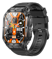 Reloj inteligente deportivo K61pro, pantalla Amoled de 1,96 pulgadas, llamada Bt, batería de 380mAh, Fitcloudpro para hombres, reloj inteligente para exteriores IP67, reloj K61 Pro
