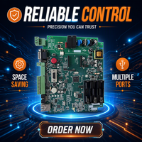 Placa de Control Industrial Personalizada, Ensamblaje de PCB, Módulo de Relé Terminal USB Ethernet RS232 DB9, OEM ODM, Placa de Circuito PCBA