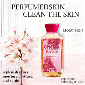Oem Japanse Kersenbloesem Parfum Douchegel Vrouwen Draagbare Hydraterende Parfum Luxe Douchegel - Product Image 2