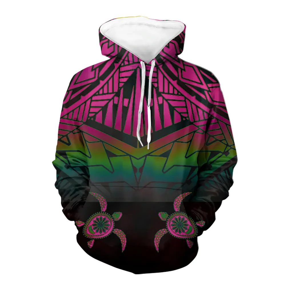 4xl Designer 2020 Made Clothing Wholesale To Sell Polynesian Tribal Print Poleron Mujer Hoodie Oversize Hoodies For Women