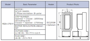 <span class=keywords><strong>Hisense</strong></span> Rongsheng-Motor paso a paso de doble puerta, Fbza-1750-9 de amortiguador eléctrico de aire para piezas de repuesto de refrigerador sin escarcha - Product Image 6