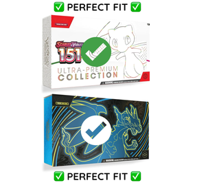 Estuche Acrílico para Mega <span class=keywords><strong>Charizard</strong></span> X Ex <span class=keywords><strong>Ultra</strong></span> <span class=keywords><strong>Premium</strong></span> Collection Booster Box, Estuche <span class=keywords><strong>de</strong></span> Exhibición con Tapa Magnética - Product Image 4