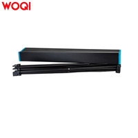 Table pliante portable légère WOQI pour l'extérieur avec plateau rigide en aluminium pour les plages, la navigation de plaisance, le camping et plus encore