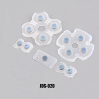 Coussinets en caoutchouc NSLikey pour manette PS4, boutons conducteurs L1 R1 L2 R2