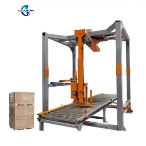 Dây chuyền sản xuất sử dụng máy bao bì túi thực phẩm cantilever màng nhựa wrapper cho palletizing