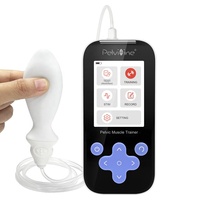 KM500Pro Tonificador de Kegel Portátil para Mujeres, Juego de Entrenamiento de Kegel, Modos de Entrenamiento, Estimulación Neumática, Entrenador de Músculos Pélvicos, ABS Médico, 2.8 Pulgadas