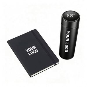 Carnet de notes portable personnalisé de haute qualité avec logo, couverture rigide en cuir PU, cadeaux promotionnels personnalisés - Product Image 2
