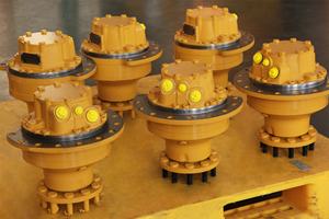 Motor de rueda de marca BETT Motor BM02 sin freno Motor hidráulico de alto par de baja velocidad para cargador - Product Image 3