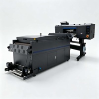 Impresora DTF de rollo nueva de 30 cm para cabezales de impresión 3200A1/XP600/F1080A1, agitador de polvo UV de 3200 dpi para camisetas y zapatos DIY (película PET)