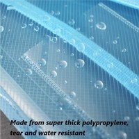 Carpeta de Archivos Ecológica y Duradera Directo de Fábrica, Bolsa para Documentos Impermeable de Gran Capacidad para Papelería y Cosméticos