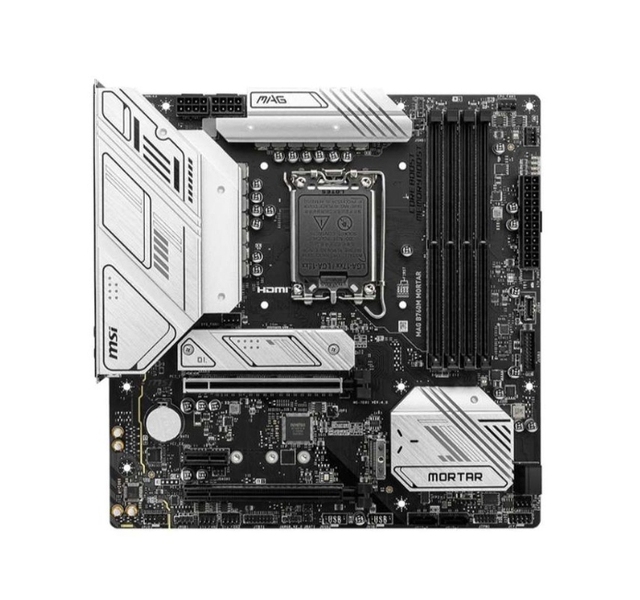 MSI MAG B760M MORTAR WiFi DDR5 LGA 1700 Micro-ATX Gaming Motherboard