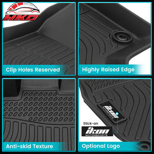 Tapis de sol toutes saisons en TPE pour Acura RDX 2019-2025, 5 places, 3 pièces, moulés en 3D, imperméables - Product Image 3