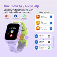 LAGENIO Fournisseur Mondial Carte SIM 4G Montre Connectée Enfant IA Traceur GPS Anti-Perte Positionnement SOS Chat Vidéo Montre Intelligente Android