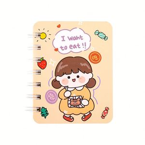 Cuaderno de Espiral A7 al por Mayor, Mini Diario de Bolsillo para Estudiantes, Libreta Portátil de Oficina - Product Image 1