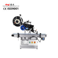 Étiqueteuse de table électrique professionnelle directe d'usine DY pour bouteilles boissons boîtes chimiques Cartons métal verre papier PLC