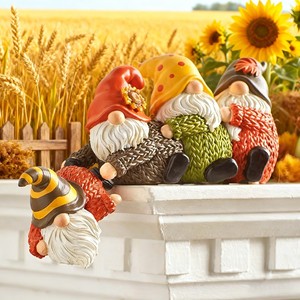 Popolare Orso Polare, Orso Nero, Babbo Natale, Gnomo in Resina, Decorazione Natalizia Creativa Dipinta a Mano, Modellini Artigianali da Scrivania, Regali - Product Image 3