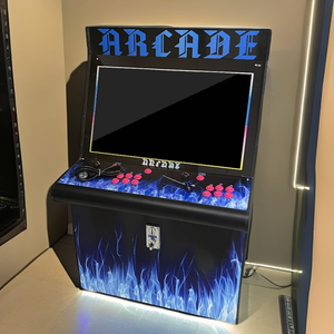 Machine de jeu d'arcade rétro classique Street Fighter de 32 pouces, à monnayeur, avec structure métallique et prise en charge multilingue - Product Image 3