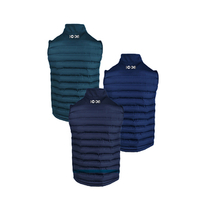 Livraison rapide Sportswear Down Gilet Hiver Chaud Sans Manches Vestes Fermeture Éclair Pour Hommes Pour L'entraînement - Product Image 5