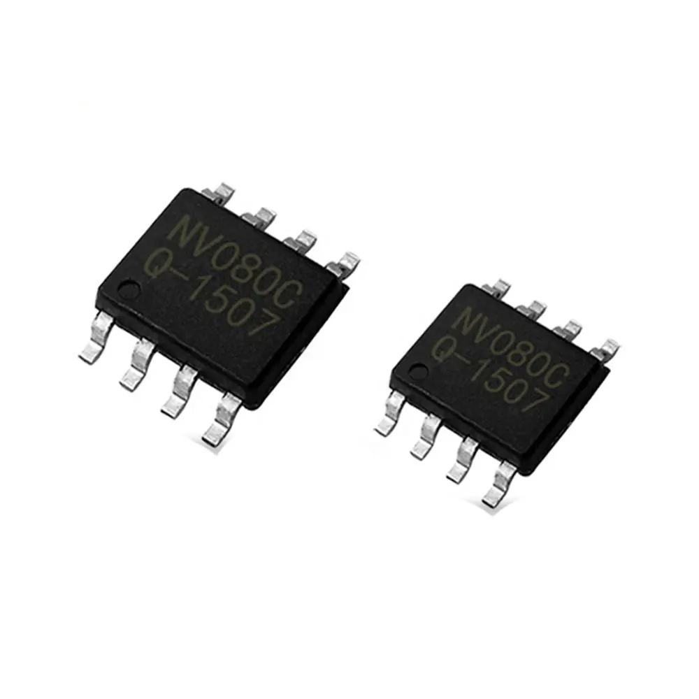 Chip Suara 13 Bit DAC Output OTP Suara IC 80S 8 Pin Chip Musik NV080C Perekam Suara Chip Ic Suara