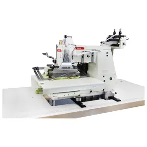 BT-1025PSSM-ET 25 needle industrial flat bed dress shirring and smoaking sewing machine