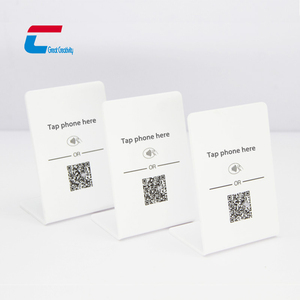 Social Media <b>Networking</b> Nfc Display Stand Business <b>Card</b> Connect Wifi Restaurant Menu <b>Card</b> Holder - Product Image 6