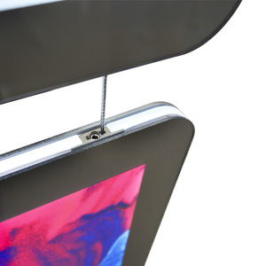 A4 Crystal <b>Led</b> <b>Light</b> <b>Box</b> Cable Hanging System Wire Display Illuminated Backlit Magnetic Acrylic High Brightness Durable 3-Year - Product Image 6