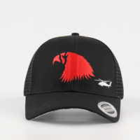 Gorra Trucker Clásica de 6 Paneles al por Mayor, Gorra de Malla con Logotipo Bordado Personalizado, Gorra de Béisbol Negra Unisex para Deportes al Aire Libre, Gorra Deportiva Estilo USA